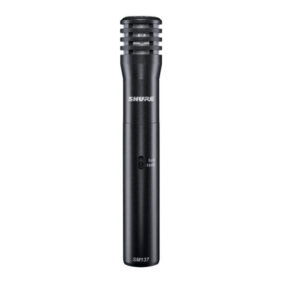 Shure SM137 Microfono de Condensador de Diafragma Pequeño