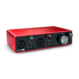 Focusrite Scarlett 4i4 3ra Generación Interfaz de Grabación Audio USB