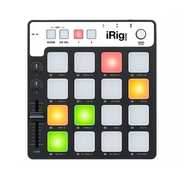 IK Multimedia iRig PADS Portable MIDI Controlador de Groove