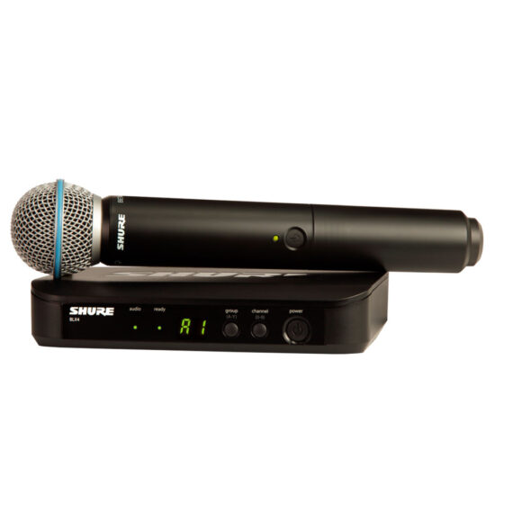 Shure BLX24/B58 Sistema Inalambrico para voz, con Microfono Beta 58A