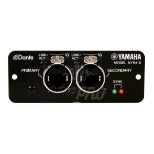 Yamaha NY64-D Dante Tarjeta de Interfaz Digital