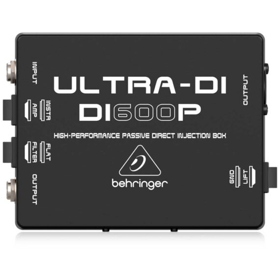 Behringer Ultra-DI DI600P Caja Directa de 1 canal de Instrumento o Microfono