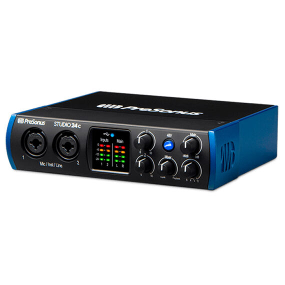 Presonus Studio 24c USB-C Interfaz de Audio