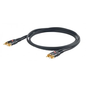 Cable RCA/RCA - 1 Metros Cable Amphenol / Conector RCA Amphenol
