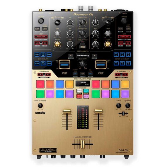 Pioneer DJ DJM-S9 Mezclador de 2 Canales para Serato DJ