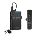 BOYA BY-WM4 PRO-K5 Sistema de Micrófono Omni Lavalier Inalámbrico Digital para Dispositivos USB-C (2,4 GHz)