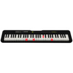 Casio Casiotone LK-S250 Piano Digital Portátil con Capacidad de Respuesta Táctil de 61 Teclas (Negro)