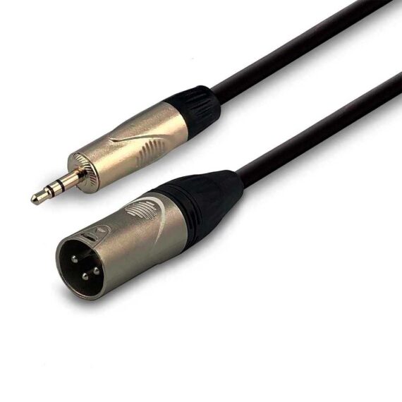 Cable Mini Plug Stereo a 1 XLR Macho (2Metros)