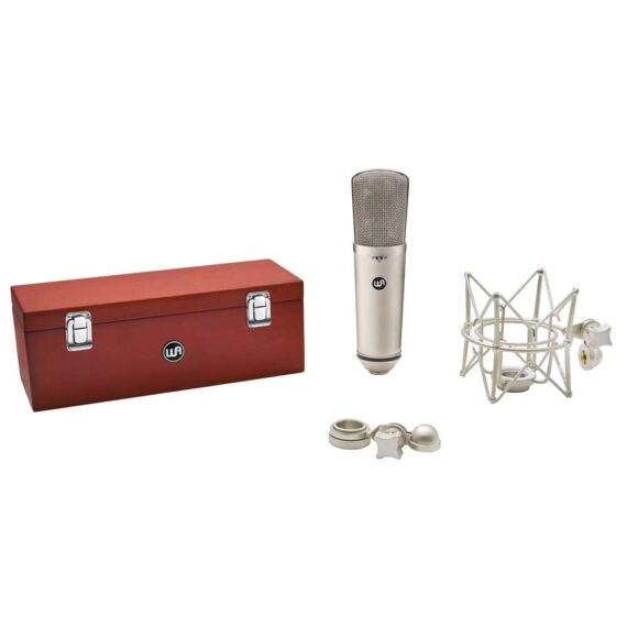 Warm Audio WA87 R2 Micrófono de Condensador de Diafragma Grande - Níquel