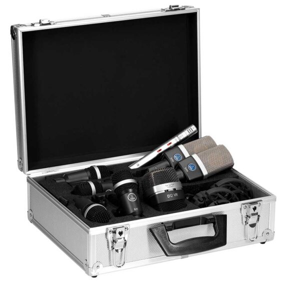 AKG Drum Set Premium - Kit de Micrófonos para Batería