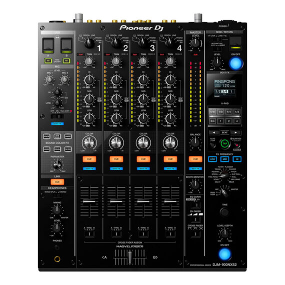 Pioneer DJ DJM-900NXS2 4-Canales Mezclador con Efectos