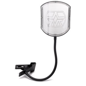 Aston Microphones Shield GN - Filtro Pop Premium con Cuello de Ganzo