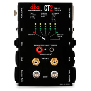 dbx CT2 Cable Tester DMX y Audio