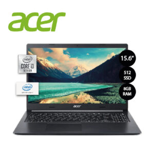 Laptop Acer Aspire 5 15.6" Intel Core i3 10110U 512GB SSD 8GB RAM