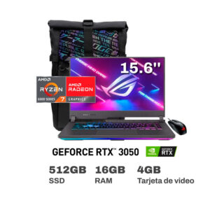 Laptop Gamer ROG Strix G15 G513RC 15.6'' R7-6800H 16GB RAM 512GB SSD 4GB Video RTX3050