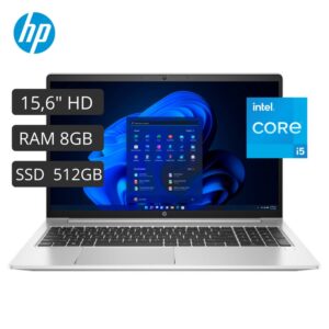 Laptop HP Probook 450 G8 Intel Core I5 1135G7 RAM 8GB Disco 512 SSD 15.6″ HD Windows 10