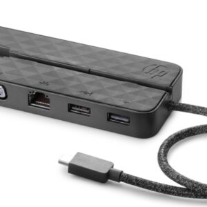 HP USB-C Mini Dock / estación de acoplamiento - USB-C - VGA, HDMI - GigE
